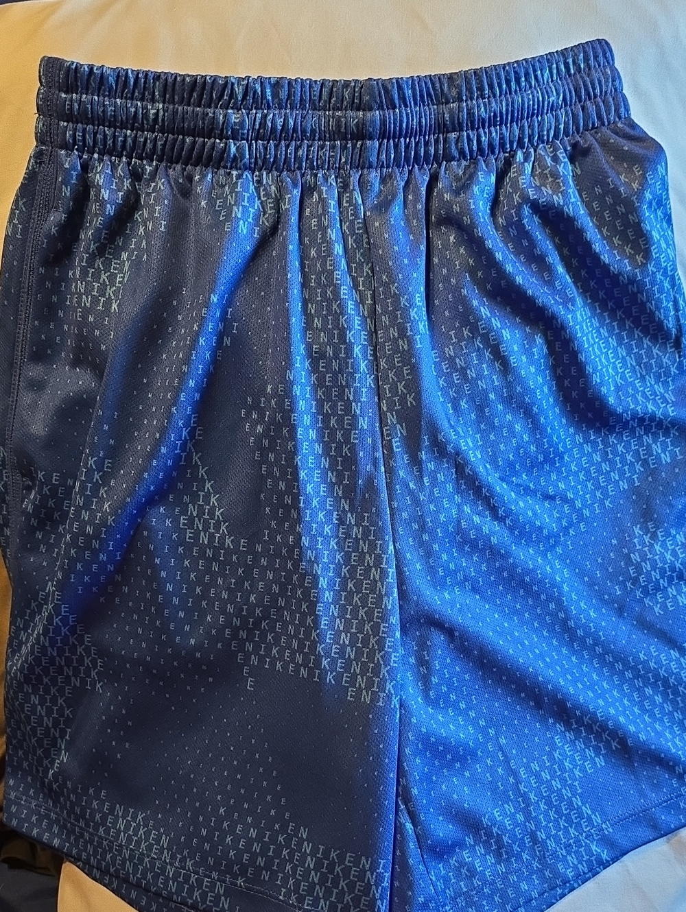 Boy's Blue Athletic Shorts